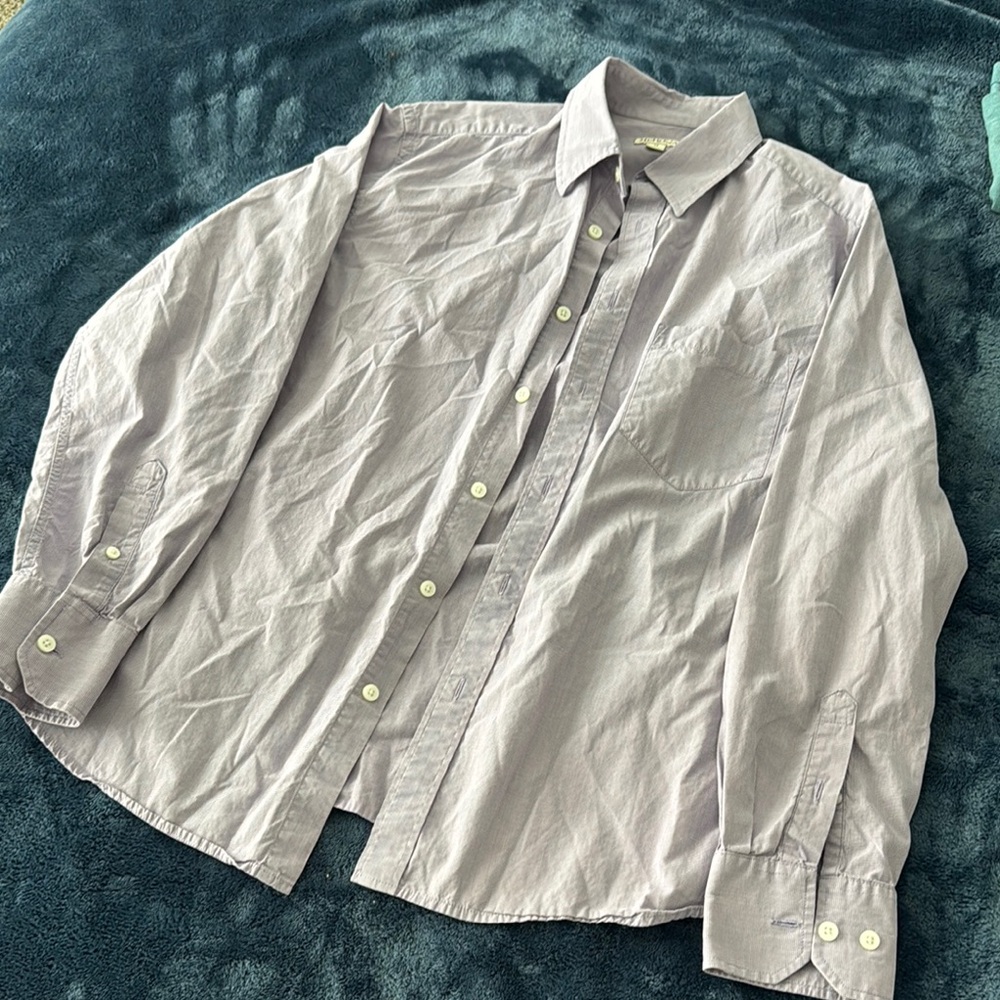 Light Purple Button-Up Shirt